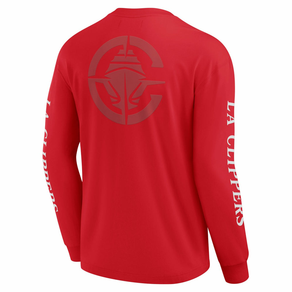 LA Clippers Elements Strive Long Sleeve T-Shirt  Red | Fanatics for sale