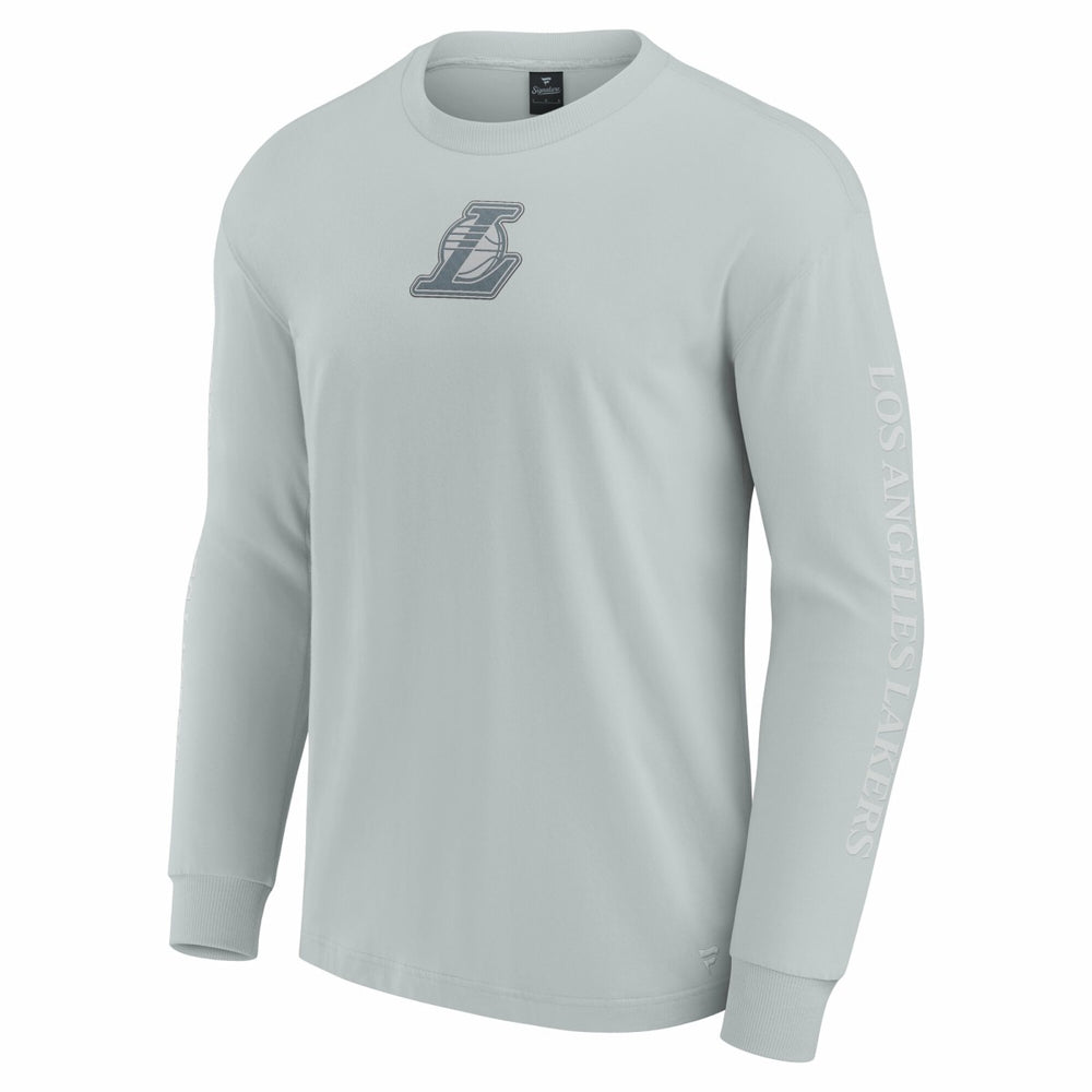 Los Angeles Lakers Elements Strive Long Sleeve T-Shirt  Gray | Fanatics