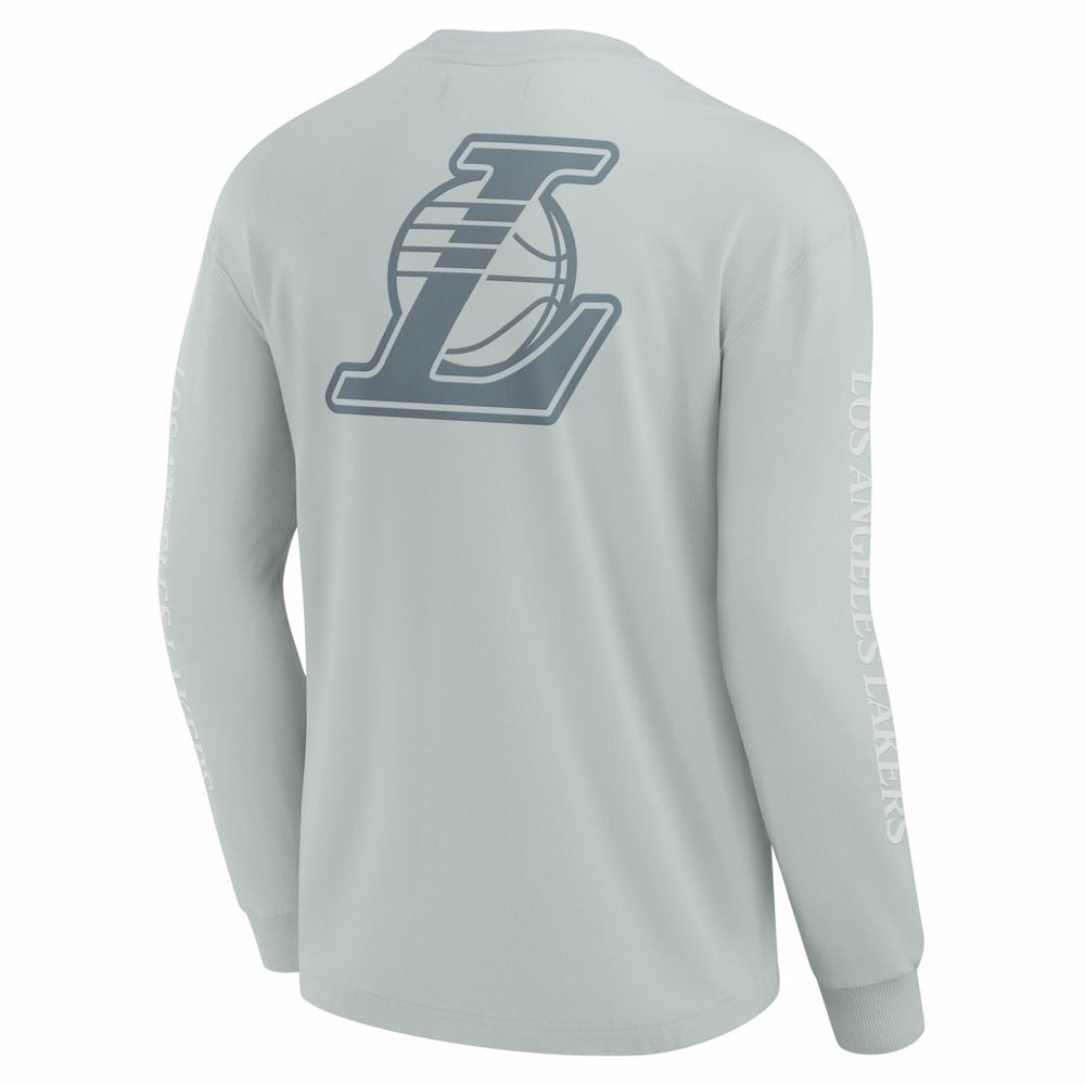 Los Angeles Lakers Elements Strive Long Sleeve T-Shirt  Gray | Fanatics