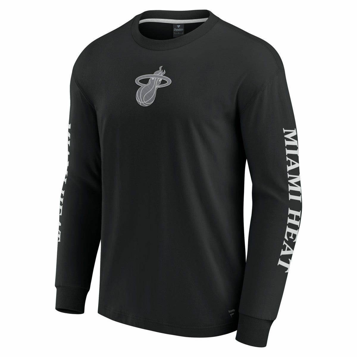 Miami Heat Elements Strive Long Sleeve T-Shirt  Black | Fanatics Lifestyle