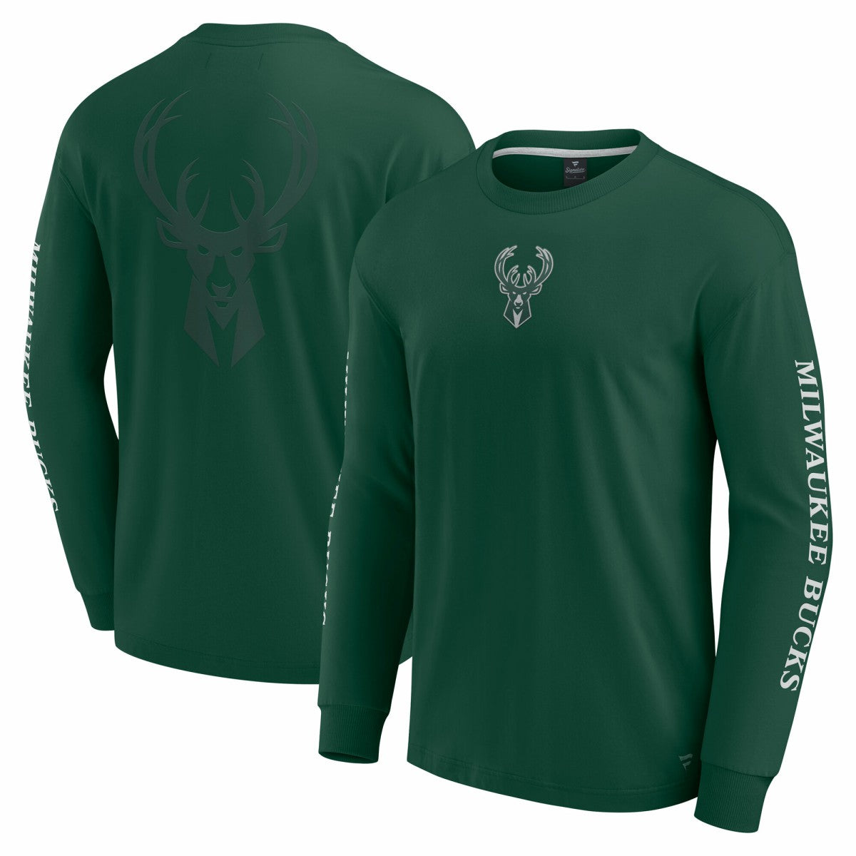 Milwaukee Bucks Elements Strive Long Sleeve T-Shirt  Hunter Green | Fanatics outlet