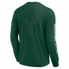 Milwaukee Bucks Elements Strive Long Sleeve T-Shirt  Hunter Green | Fanatics outlet