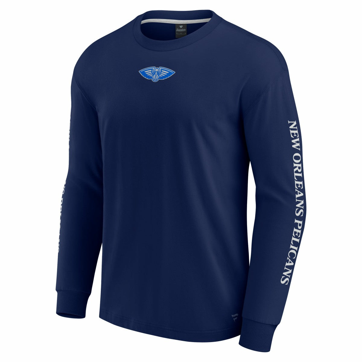 New Orleans Pelicans Elements Strive Long Sleeve T-Shirt  Navy | Fanatics for sale