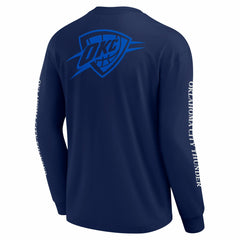 Oklahoma City Thunder Elements Strive Long Sleeve T-Shirt  Navy | Fanatics outlet