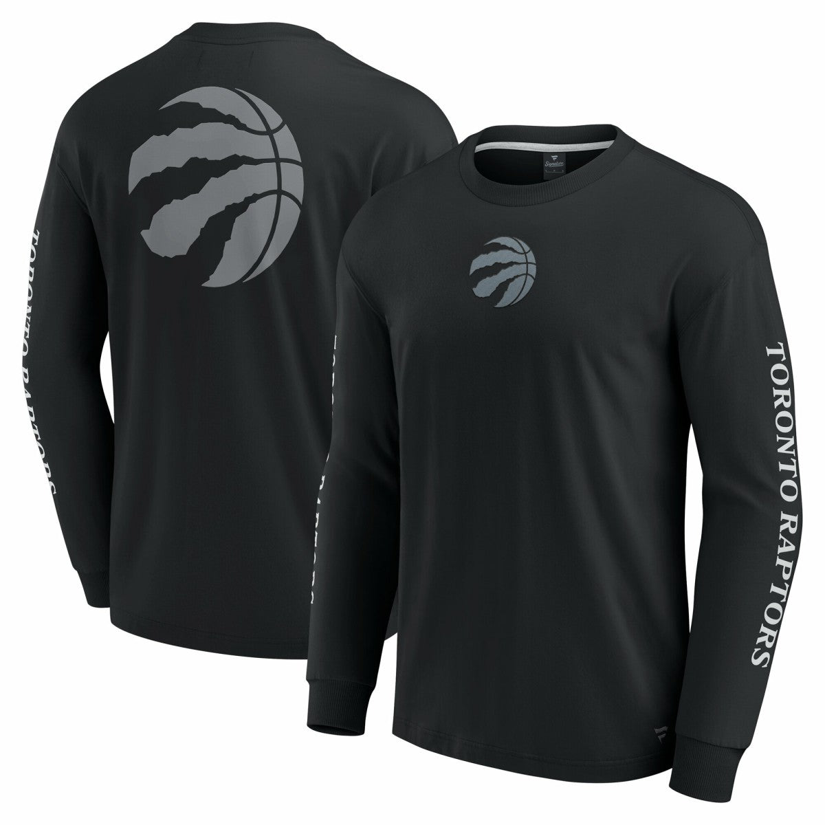 Toronto Raptors Elements Strive Long Sleeve T-Shirt  Black | Fanatics Lifestyle
