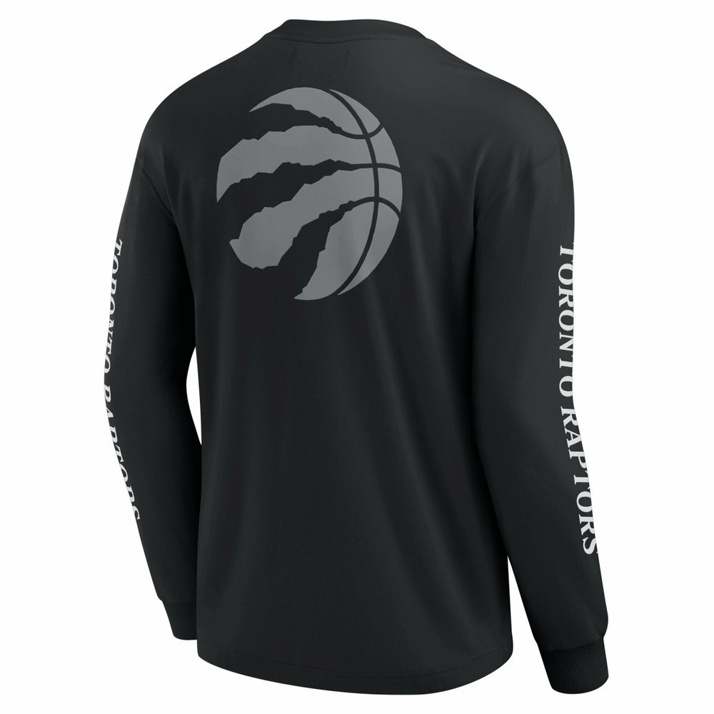 Toronto Raptors Elements Strive Long Sleeve T-Shirt  Black | Fanatics Lifestyle