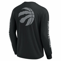 Toronto Raptors Elements Strive Long Sleeve T-Shirt  Black | Fanatics Lifestyle