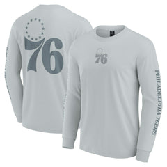 Philadelphia 76ers Elements Strive Long Sleeve T-Shirt  Gray | Fanatics online