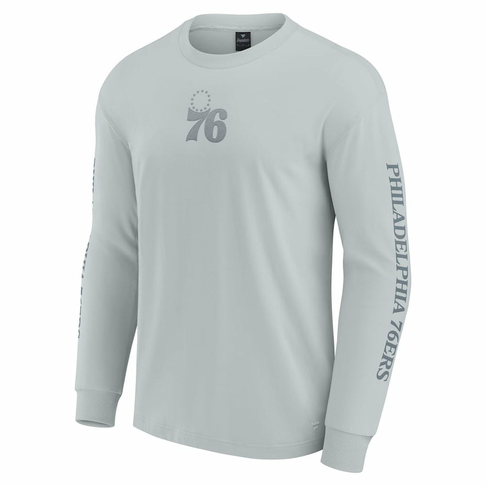 Philadelphia 76ers Elements Strive Long Sleeve T-Shirt  Gray | Fanatics online