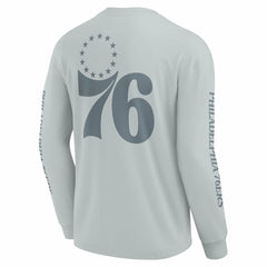 Philadelphia 76ers Elements Strive Long Sleeve T-Shirt  Gray | Fanatics online