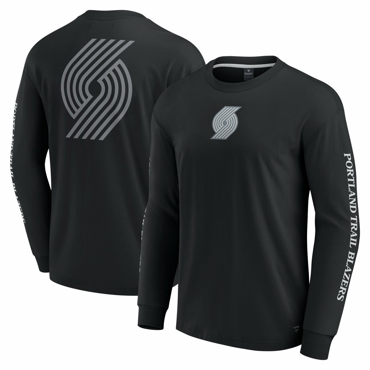 Portland Trail Blazers Elements Strive Long Sleeve T-Shirt  Black | Fanatics online