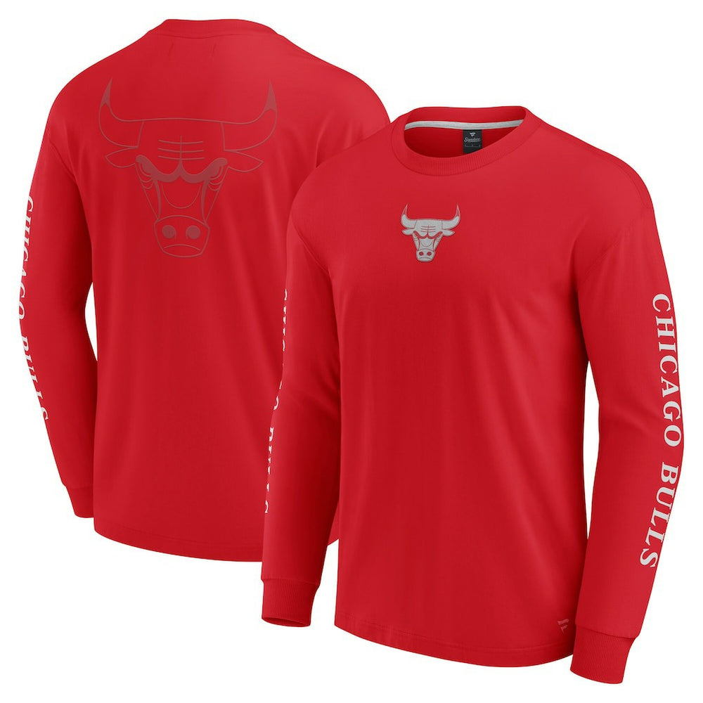 Chicago Bulls Elements Strive Long Sleeve T-Shirt  for sale Red | Fanatics US