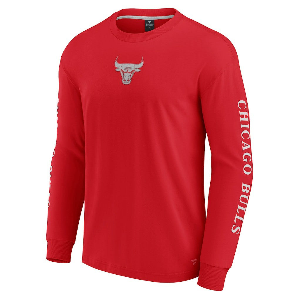 Chicago Bulls Elements Strive Long Sleeve T-Shirt  for sale Red | Fanatics US