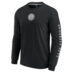 Brooklyn Nets Elements Strive Long Sleeve T-Shirt  Black | Fanatics online