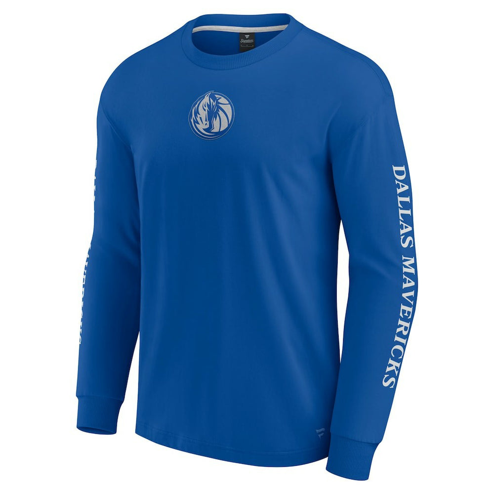 Dallas Mavericks Elements Strive Long Sleeve T-Shirt  for sale Blue | Fanatics