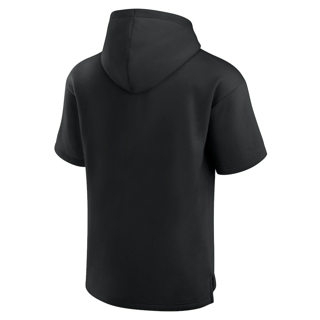 Philadelphia 76ers Elements Ready Short Sleeve Pullover Hoodie Black | Fanatics discount