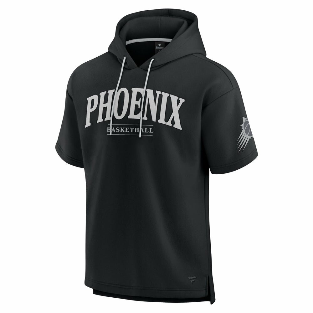 Phoenix Suns Elements Ready Short Sleeve Pullover Hoodie Black | Fanatics outlet