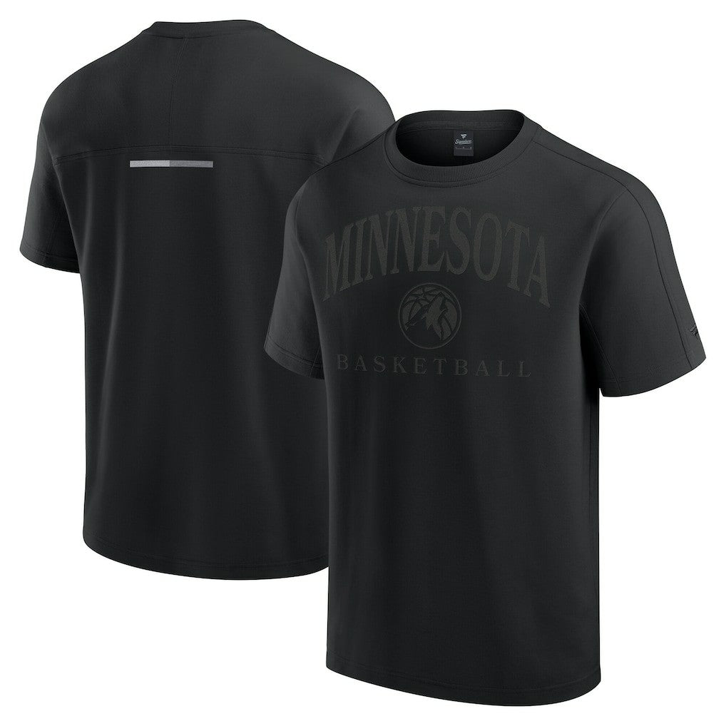 Minnesota Timberwolves Flex Tri-Blend T-Shirt Black | Fanatics Near Me