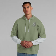 Los Angeles Lakers Elements Sleek Pullover Hoodie Olive | Fanatics online