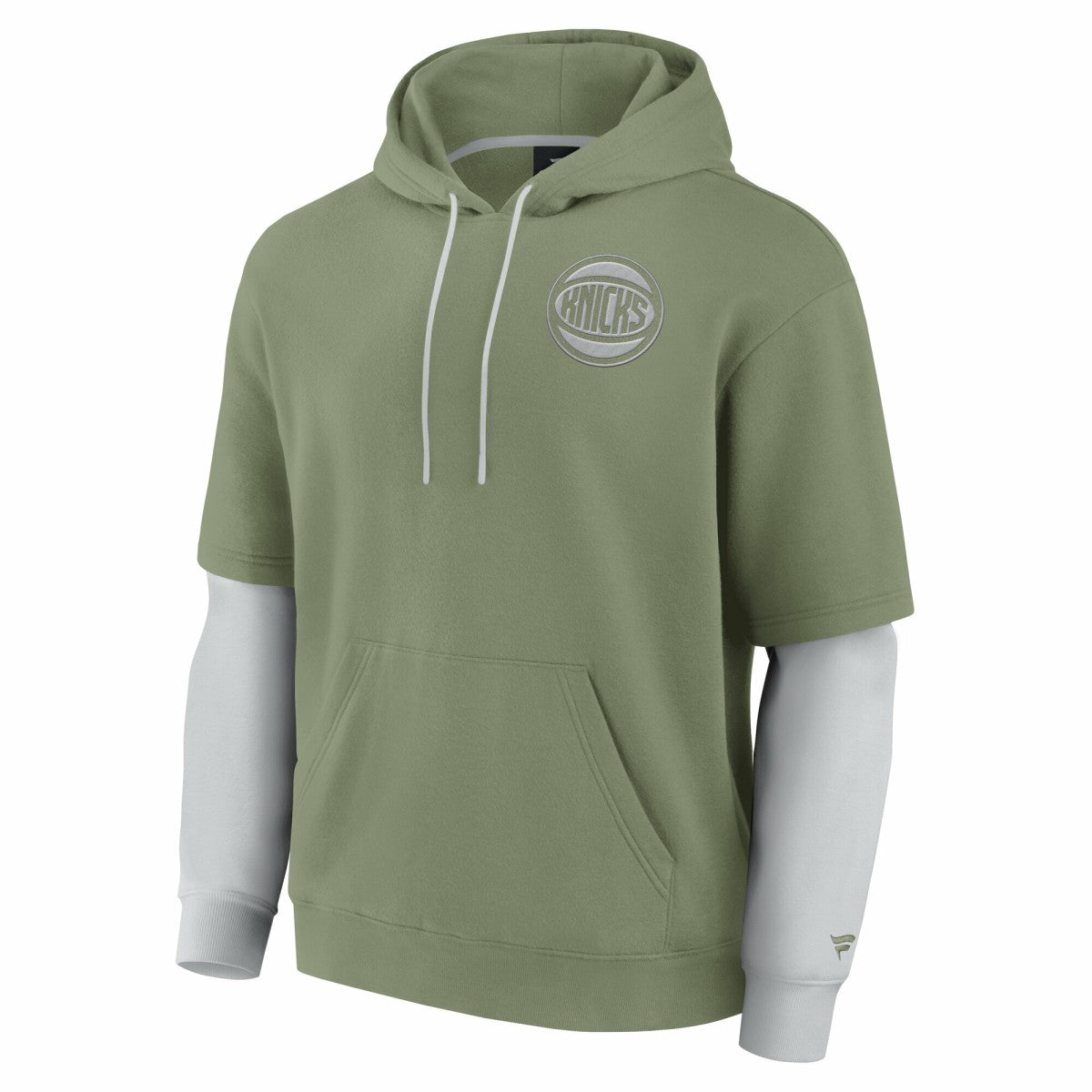 New York Knicks Elements Sleek Pullover Hoodie Olive | Fanatics outlet