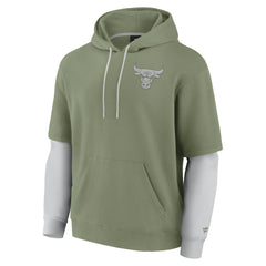 Chicago Bulls Elements Sleek Pullover Hoodie Olive | Fanatics discount