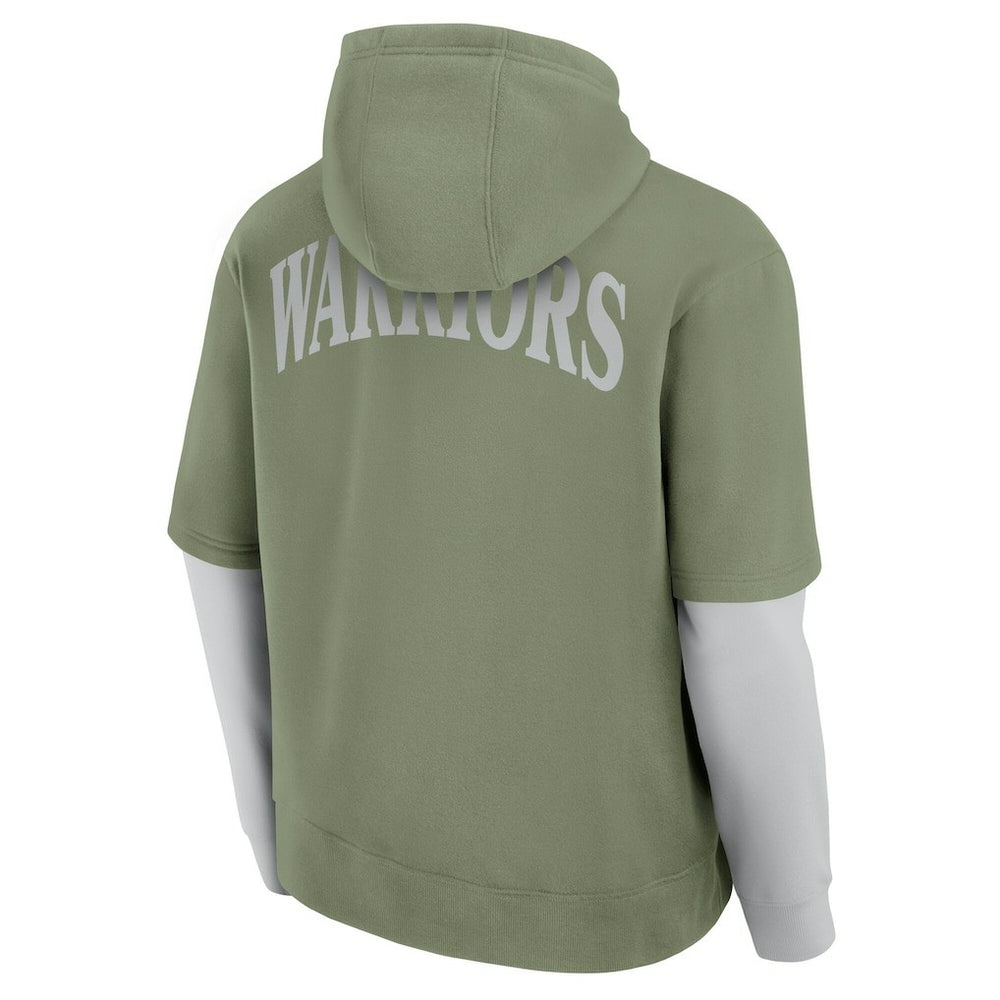 Golden State Warriors Elements Sleek Pullover Hoodie for sale Olive | Fanatics for sale