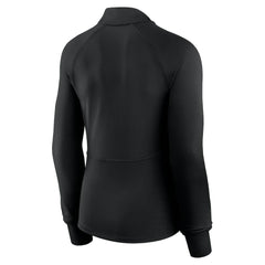 Chicago Bulls Women's Elements Match Raglan Quarter-Zip Top for sale Black | Fanatics Near Me