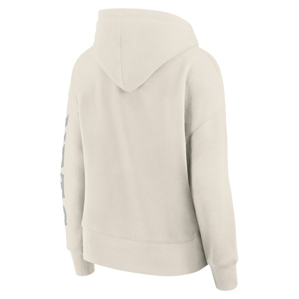 Brooklyn Nets Women's Elements Next Pullover Hoodie Cream | Fanatics outlet