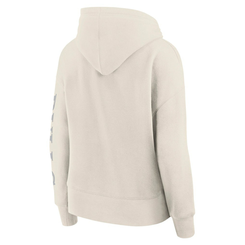 Chicago Bulls Women's Elements Next Pullover Hoodie Cream | Fanatics US