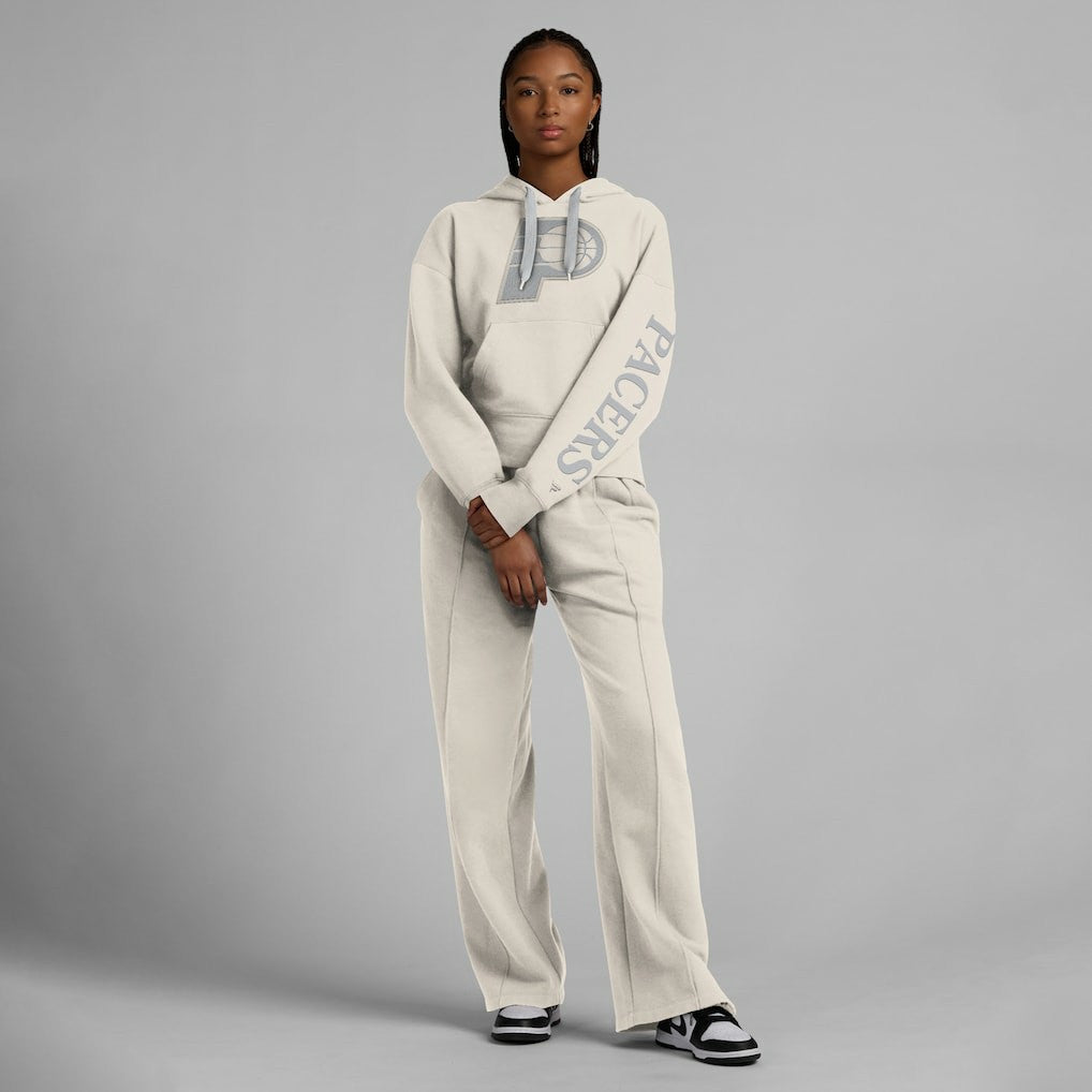 Indiana Pacers Women's Elements Next Pullover Hoodie Cream | Fanatics outlet