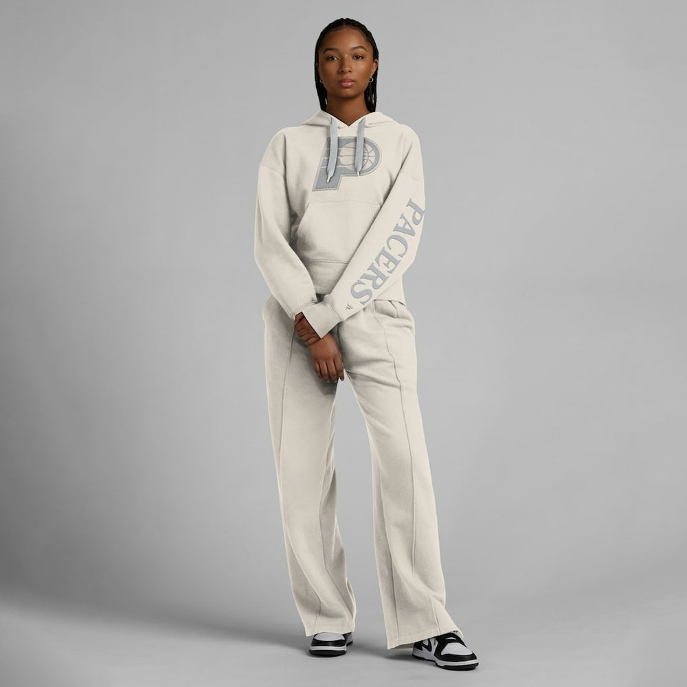 Indiana Pacers Women's Elements Next Pullover Hoodie Cream | Fanatics outlet