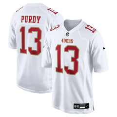 Nike Brock Purdy San Francisco 49ers Fashion Game Jersey Tundra White