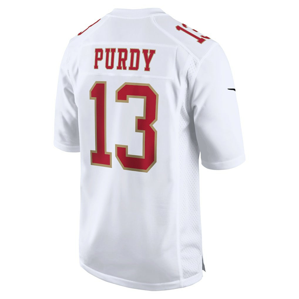 Nike Brock Purdy San Francisco 49ers Fashion Game Jersey Tundra White
