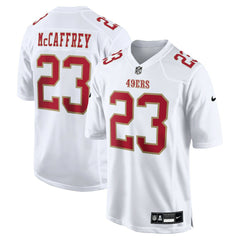 Nike Christian McCaffrey San Francisco 49ers Fashion Game Jersey White