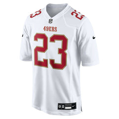 Nike Christian McCaffrey San Francisco 49ers Fashion Game Jersey White