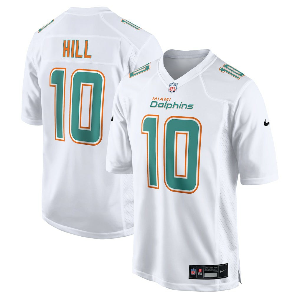 Nike Tyreek Hill Miami Dolphins Fashion Game Jersey White