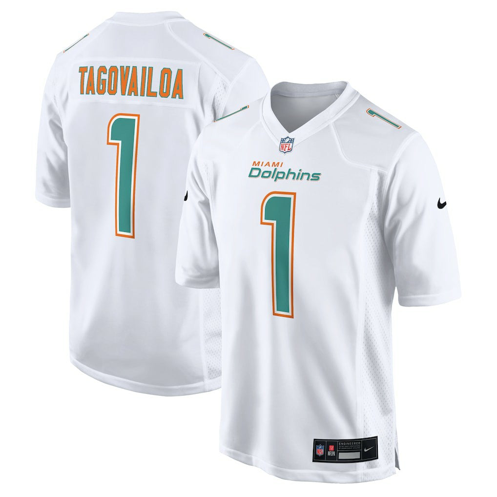 Nike Tua Tagovailoa Miami Dolphins Fashion Game Jersey White