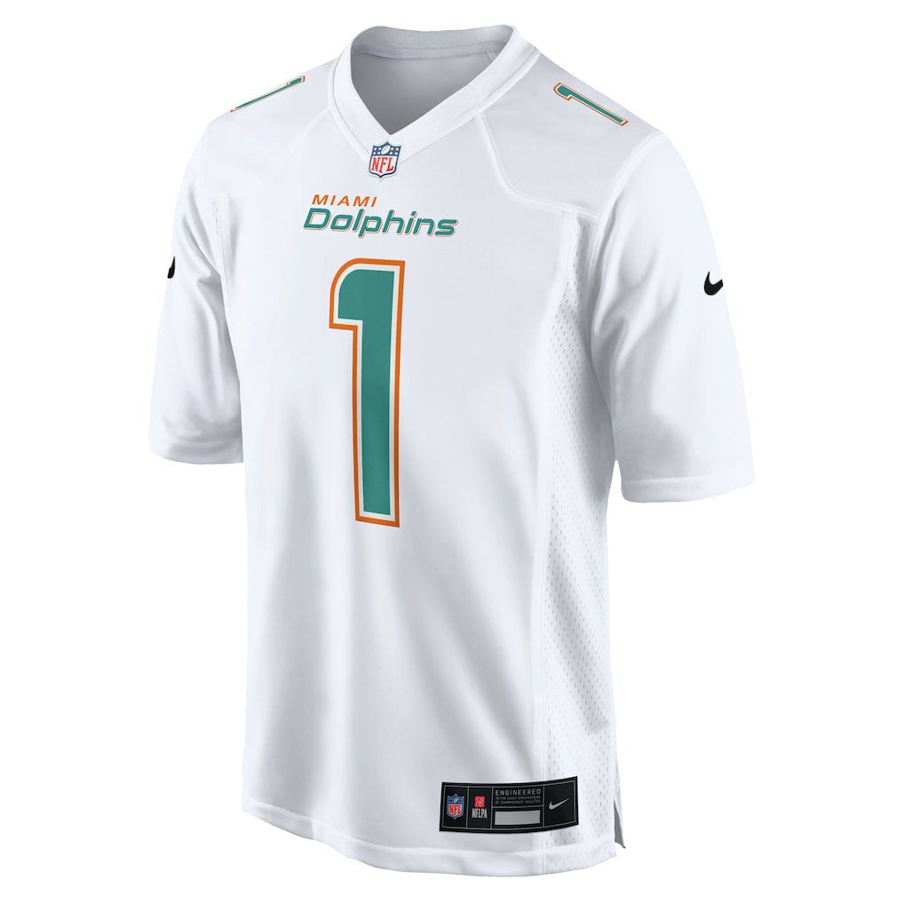 Nike Tua Tagovailoa Miami Dolphins Fashion Game Jersey White