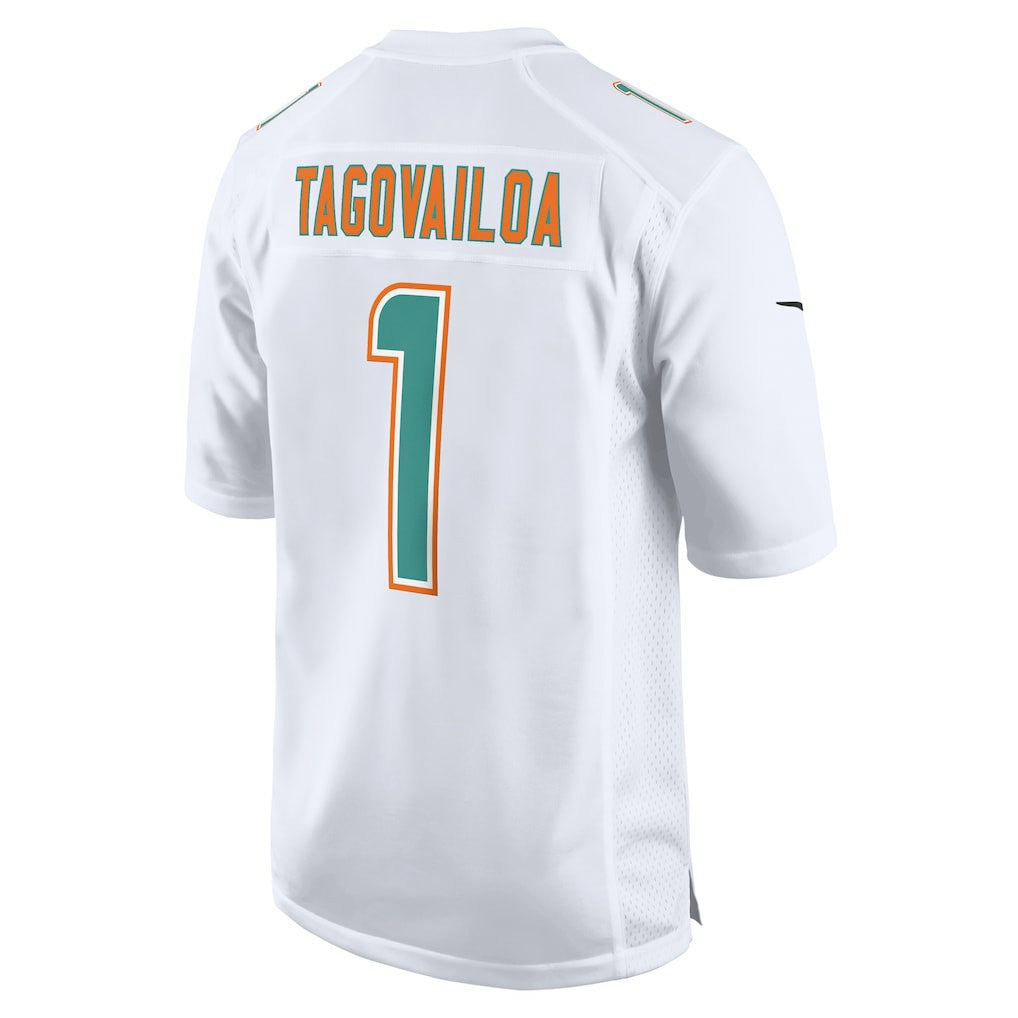 Nike Tua Tagovailoa Miami Dolphins Fashion Game Jersey White