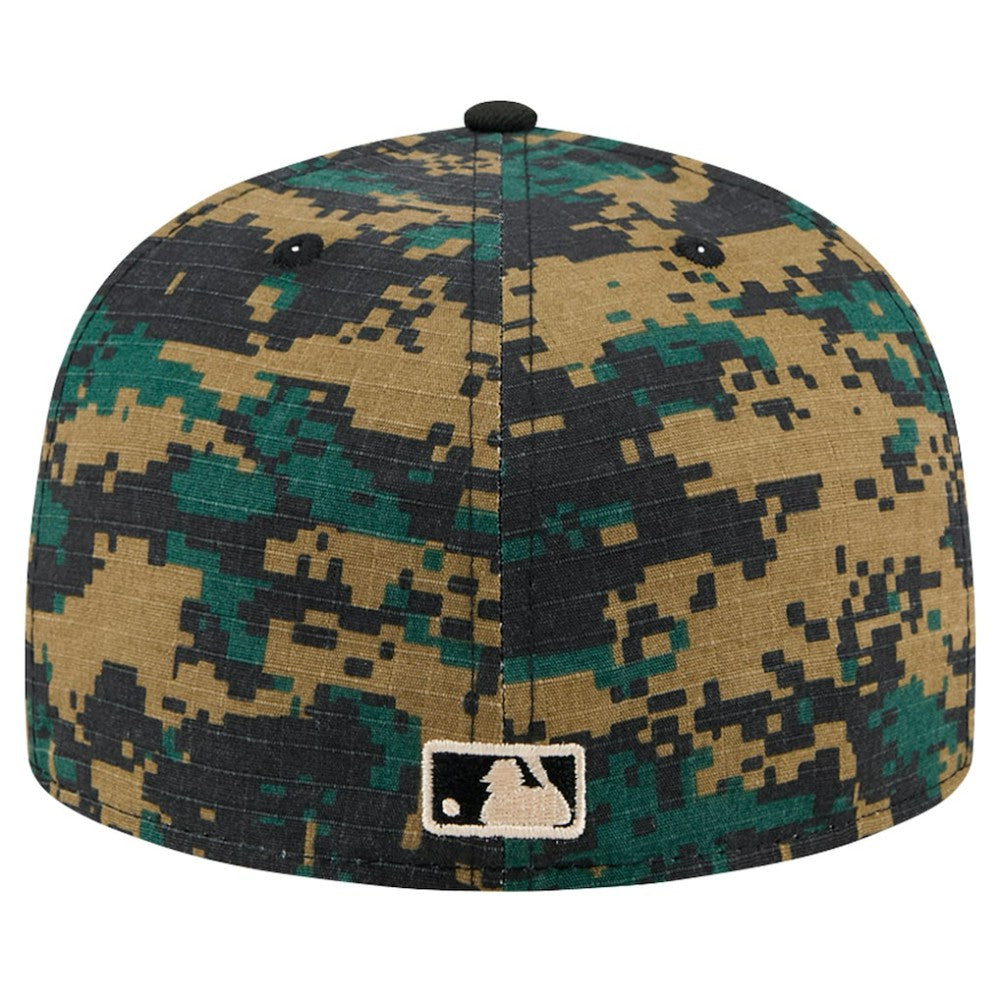 Chicago White Sox New Era Digi Camo 59FIFTY Fitted Hat - Black - New Era Discount