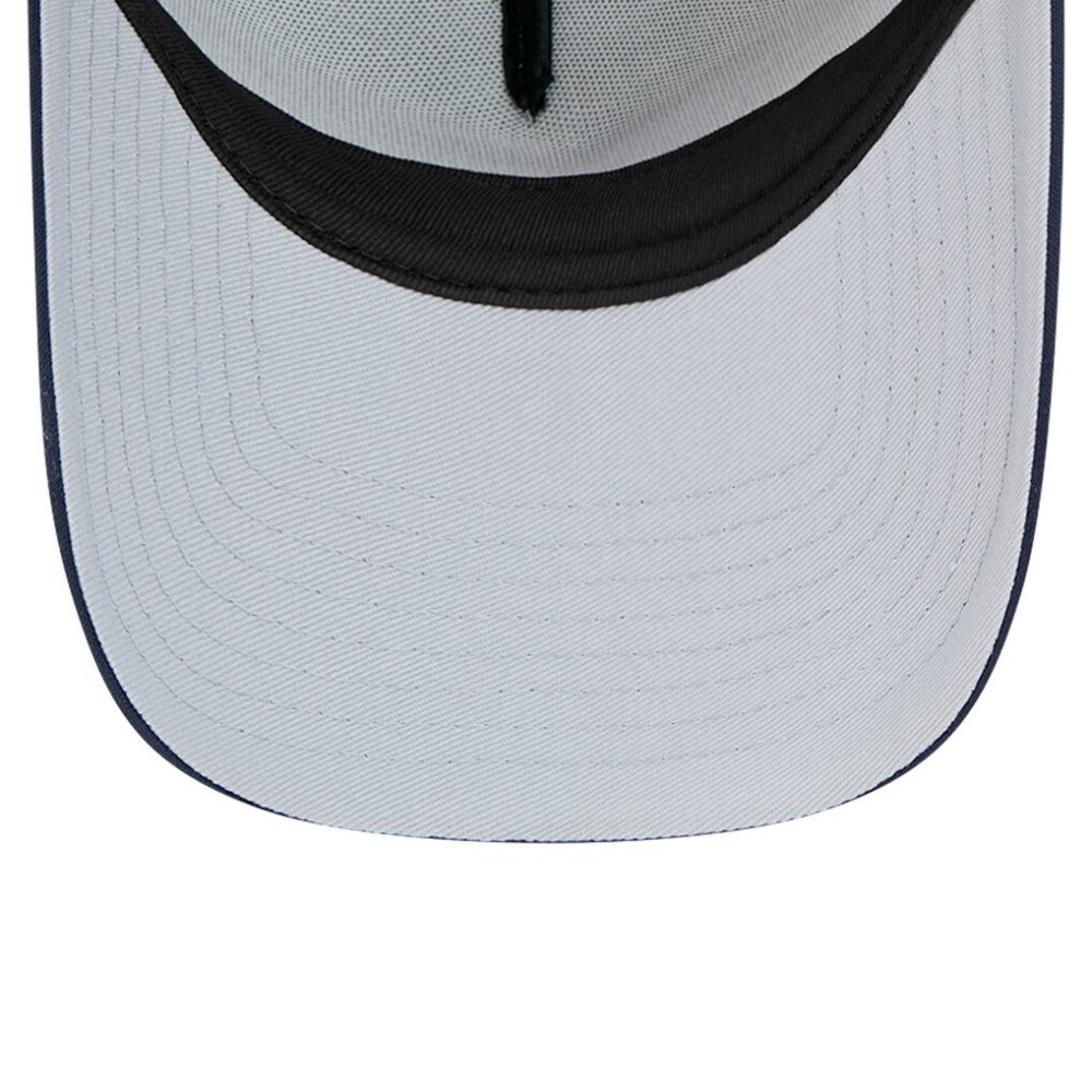Boston Red Sox New Era Retro Wordmark 9FORTY A-Frame Trucker Adjustable Hat - White - New Era Online