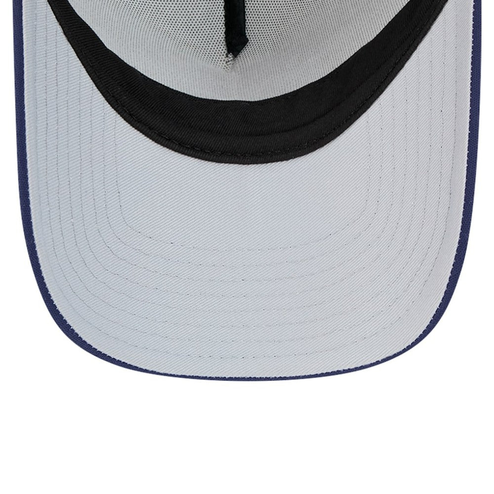 Chicago White Sox New Era Retro Wordmark 9FORTY A-Frame Trucker Adjustable Hat - White - New Era Online