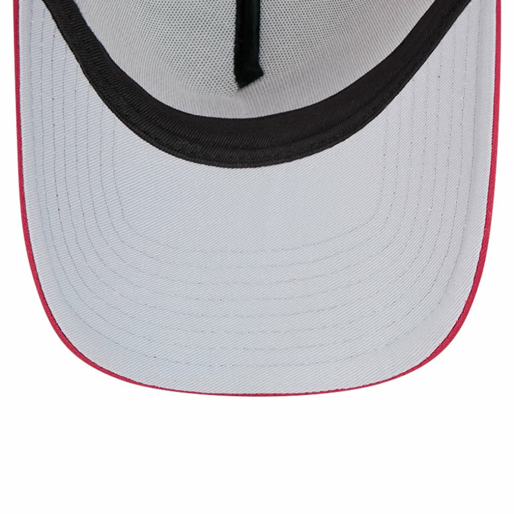 Philadelphia Phillies New Era Retro Wordmark 9FORTY A-Frame Trucker Adjustable Hat - White - New Era on Sale