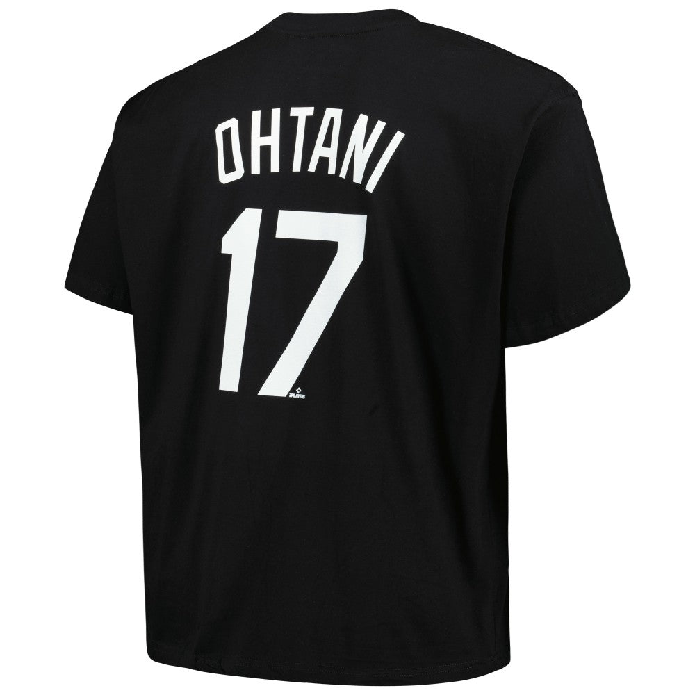 Shohei Ohtani Los Angeles Dodgers Profile Big & Tall Name & Number T-Shirt - Black - MLB Sale
