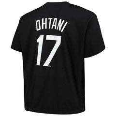 Shohei Ohtani Los Angeles Dodgers Profile Big & Tall Name & Number T-Shirt - Black - MLB Sale