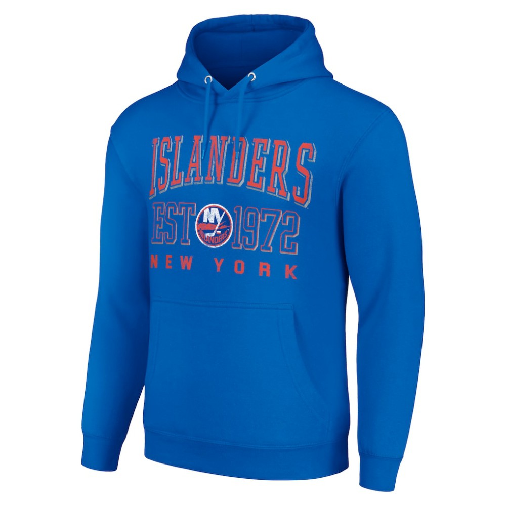 New York Islanders Starter Retro Graphic Pullover Hoodie - Royal - NHL 201066246