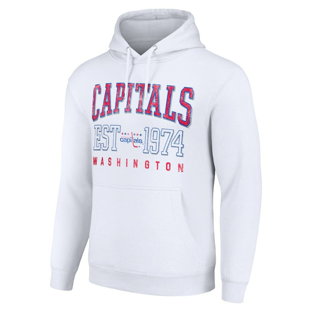 Washington Capitals Starter Retro Graphic Pullover Hoodie - White - NHL 201066258