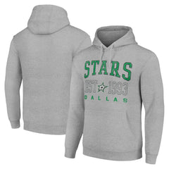 Dallas Stars Starter Graphic Pullover Hoodie - Heather Gray - NHL 201066285
