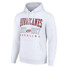 Carolina Hurricanes Starter Graphic Pullover Hoodie - White - NHL 201066298