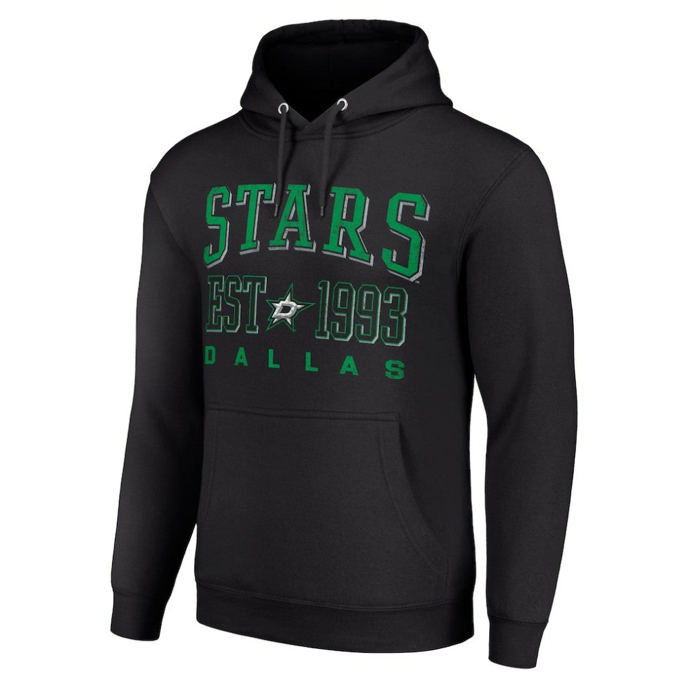 Dallas Stars Starter Graphic Pullover Hoodie - Black - NHL 201066300